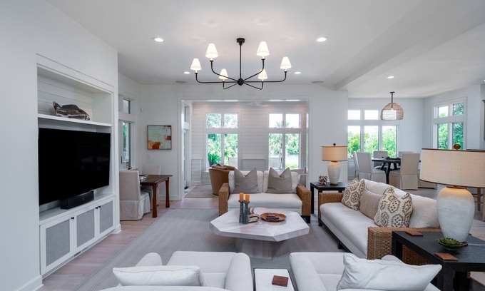 Seabrook Island House | Spectacular- Newly Renovated Home! Across from Boardwalk to Beach! Amenity Cards! Pool!
