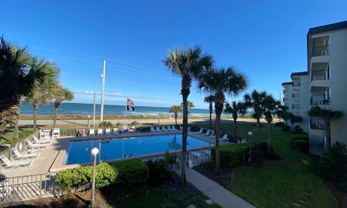 Ormond-by-the-Sea Condo | Spectacular Ocean and Pool View Premium Condominium in Ormond Beach Florida