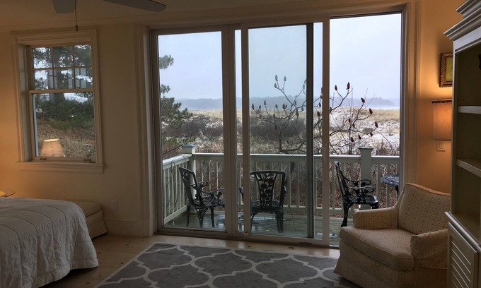 Gloucester Villa | Spectacular Setting In The Dunes, 360' Views, Private Beach, Amazing House!
