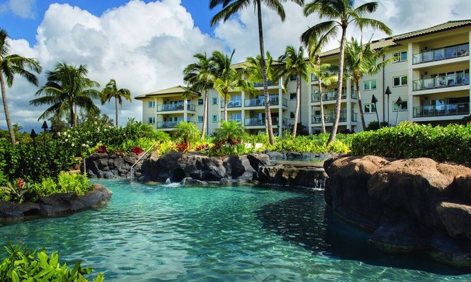Lihue Apartment | Spend Thanksgiving Week 2025 at Marriott Vacation Club - Lagoons. 2br/2b suite.n