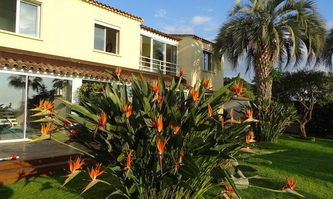 Grosseto-Prugna House | Splendid estate with 3 villas with sea and pool views in Porticcio