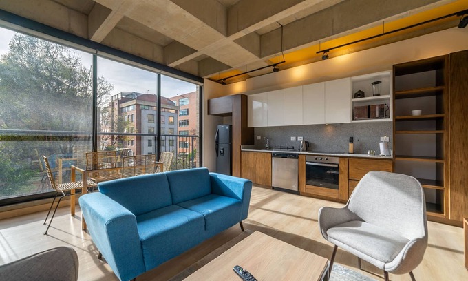 Chico Reservado Apartment | Splendid Loft in Parque 93