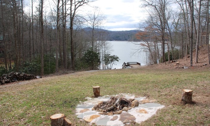 Cullowhee House | Splendor Cove Retreat…Lakefront w/dock, Huge Yard, Lake Toys, Stream w/wfall