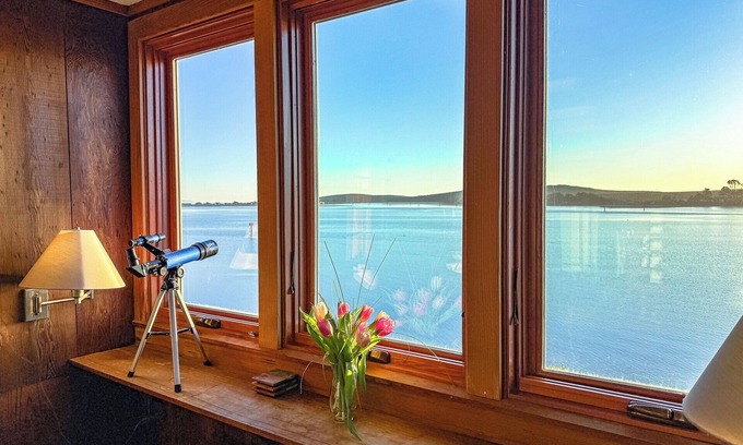 Old Town House | Spring Lily Cottage!Huge Views of Bodega Harbor!HotTub/Firetable/WiFi/Pup ok!