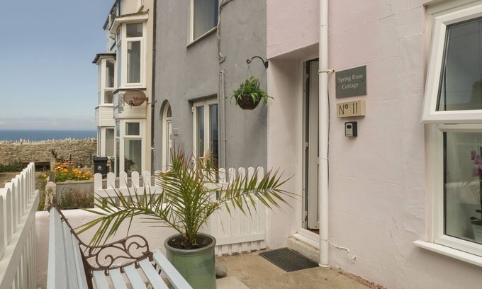 Portland Cottage | SPRING ROSE COTTAGE, pet friendly, with open fire in Fortuneswell