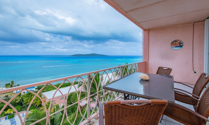 Cotton Valley Condo | Stay at "Seaview Tranquility"- Buck Island Views + Balcony, Pool & Wi-Fi