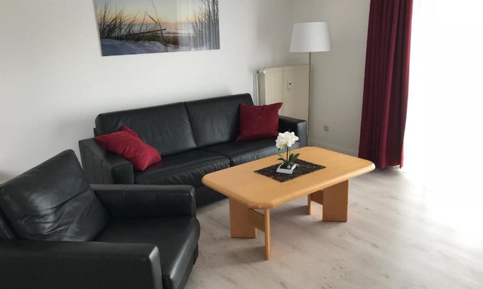 Stein Apartment | Steiner Strandappartements Appartement 310 Südseite mit seitlichem Meerblick