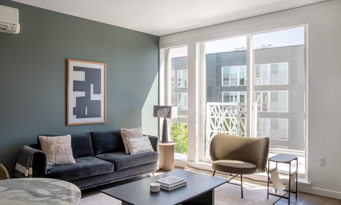 Judkins Park Apartment | Stellar Central District 1BR w/Grills & Gym, nr Park, by Blueground