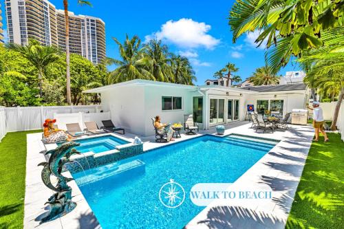 Lauderdale Beach House | Steps to Beach Heated Pool Kiwi Key Residences