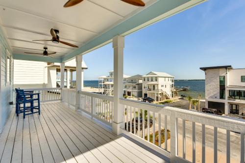 Navarre Beach House | Steps to Beach New Navarre Home with Ocean Views!