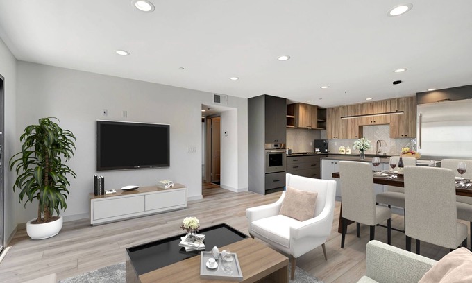 Imperial Beach Condo | Steps to the Beach, Ocean Views,View deck with outdoor Kitchen,and fireplace