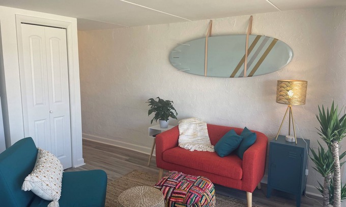 Carolina Beach Condo | Steps to the Sand · Boardwalk Retreat with Private Beach Access + Elevator