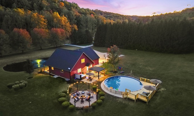 Rockbridge House | StockedPond-HeatedPool-Game&ThemeRooms-Theater