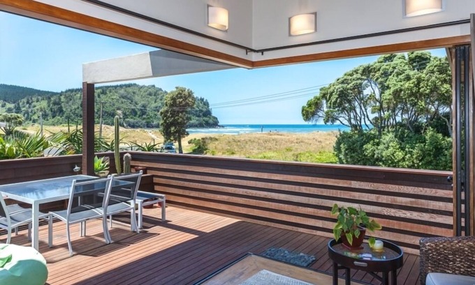 Whangamata House | Stones throw to beach