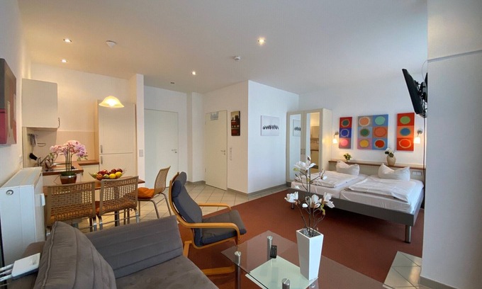 Mirow Apartment | Strandläufer Classic 106 - Apartment mit Sitzecke für 2 Personen im Aparthotel