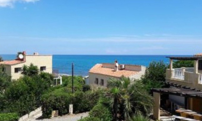 Bravone Apartment | Studio 3 - 50 m sand beach end quiet place with trees - sea view