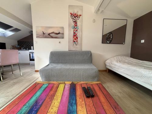 Thionville Apartment | Studio 4 personnes 3 lits Thionville Wifi Parking