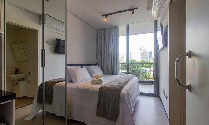 Perdizes Apartment | Studio Adaptado para Cadeirantes Completo próximo ao Allianz Parque - vn t 05