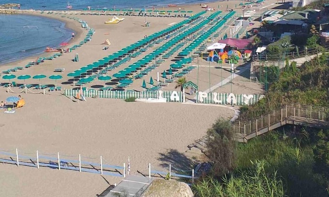 Borgo Santa Maria Apartment | Studio apartment, beachfront, floor 2, private descent to the beach (Narcissus)