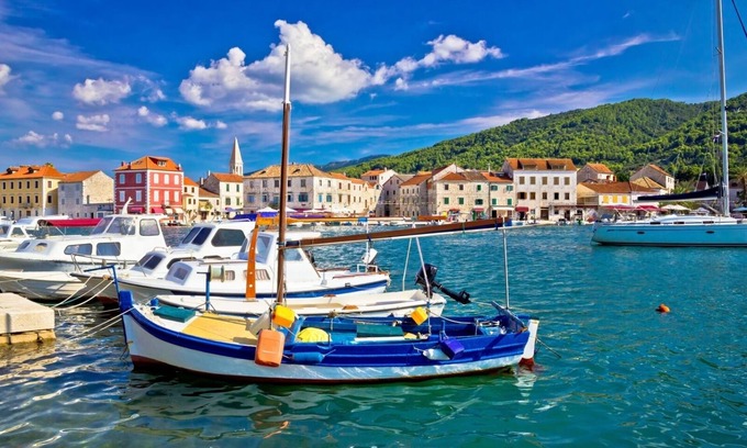 Caska Apartment | Studio apartment in Novalja with Seaview, Terrace, Air condition, WIFI (3565-8)
