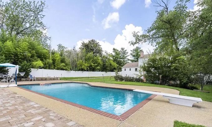 Potomac Apartment | Studio Apartment in Potomac, with private backyard and swimming pool.