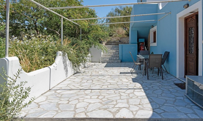 Leros Apartment | Studio Apartment 'Patela' with Sea View, Wi-Fi and Air Conditioning