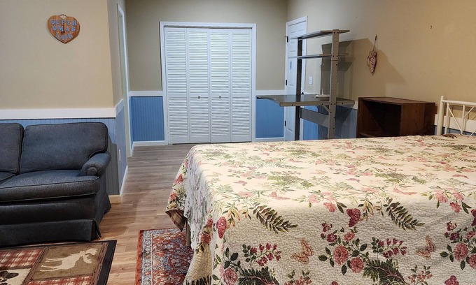 Sylva Apartment | Studio apartment with separate kitchen near WCU.