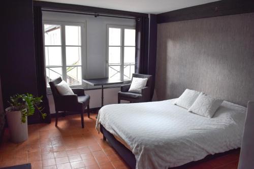 Dole Apartment | Studio au Moulin " Design Noir " Vue Unique