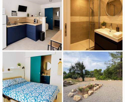 Trans-en-Provence Apartment | Studio Azzurro, parking, cuisine équipée, idéal pros en déplacement