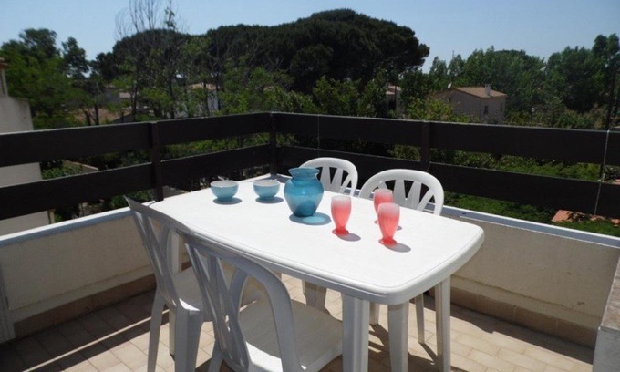Le Grau-dʼAgde Apartment | Studio cab. climatisé avec terrasse, pk privé et piscine - Grau d'Agde - FR-1-423-35