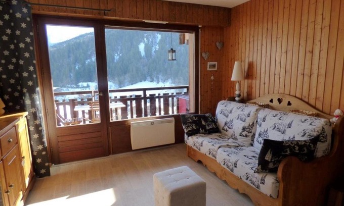 Le Grand-Bornand Apartment | Studio + Cabine 27m² Sud - 4 pers, Grand Bornand, balcon, proche commerces et pistes - FR-1-458-120