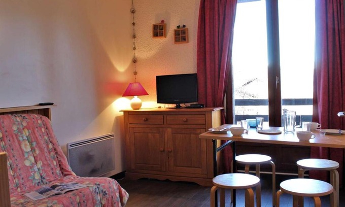 Risoul Apartment | Studio cabine calme, 4 pers, pied des pistes - Risoul 1850 - FR-1-330-194