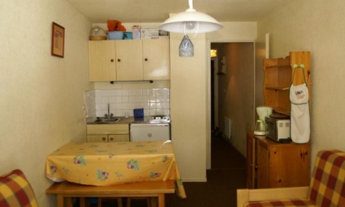 Le Pleynet Apartment | Studio cabine proche pistes, balcon, casier à skis, parking gratuit - FR-1-557A-21