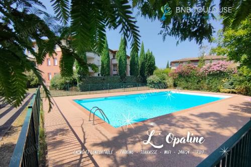 Lalande-Grand Selve Apartment | Studio calme dans une belle résidence avec piscine Parking WiFi