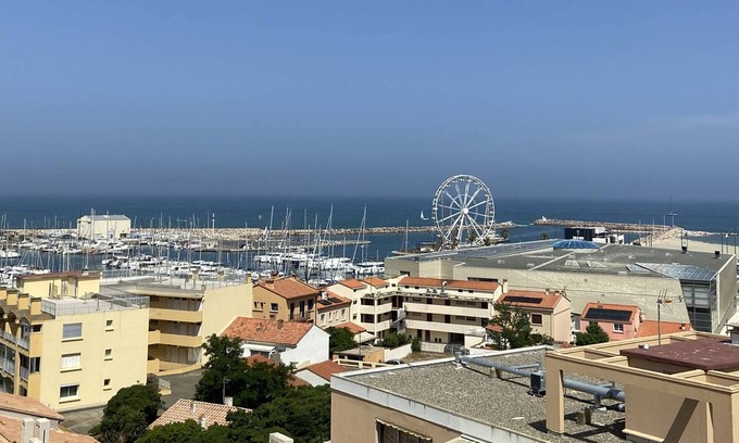 Le Port Apartment | Studio Canet-Plage, studio flat, 3 persons
