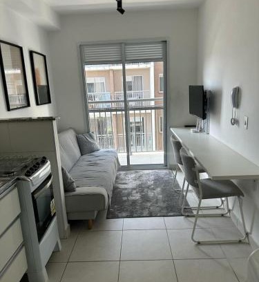 Panamby Apartment | Studio com varanda, próximo Vibra Sao Paulo e Tokio Marine