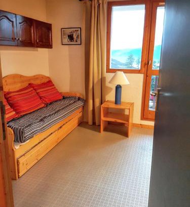 Vallandry Apartment | Studio confortable à Vallandry, 20 m² avec vue montagne