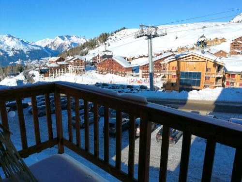 Plagne Villages Apartment | Studio confortable a Plagne Village 15 m² avec vue montagne