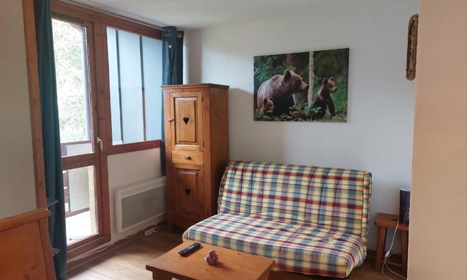 Vallandry Apartment | Studio confortable pour 4 à Vallandry, centre station et près des pistes - FR-1-411-907