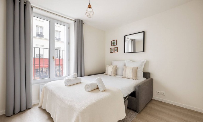 Combat Apartment | Studio cosy proche des Buttes-Chaumont