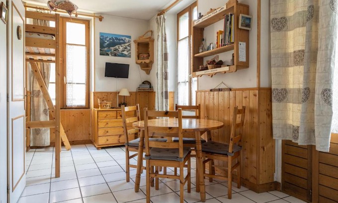 Saint-Gervais-les-Bains Apartment | Studio en centre village St Gervais