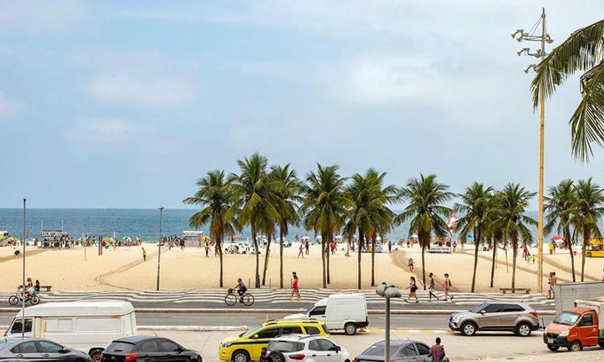 Leme Apartment | Studio frente mar no Leme para 2 pessoas