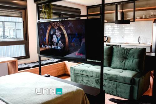 Sao Goncalo Apartment | Studio incrível no Parque Una com vaga de garagem