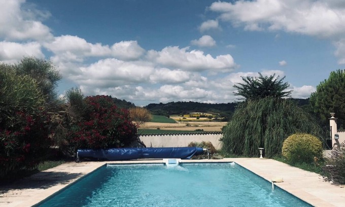 Villasavary Apartment | Studio Peyresol Cosy et Calme Avec Piscine au Coeur des Collines Lauragaises