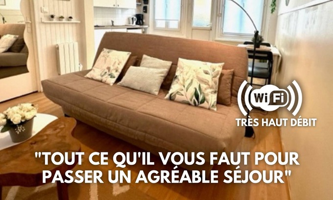 Downtown Le Havre Apartment | Studio Plage , Sea and the Beach