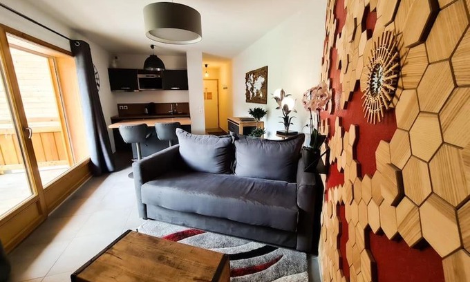 Saint-Jean-de-Sixt Apartment | Studio Primeveres - Centre village - AravisTour
