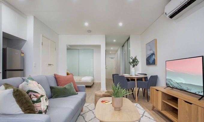 Burwood Apartment | Studio Unit with Balcony near Burwood Bars & Shops