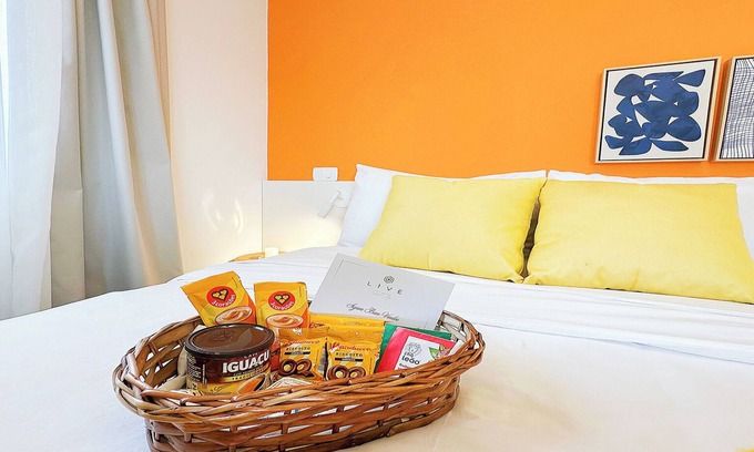 Novo Mundo Apartment | Studio with garage and balcony! Next to Live Curitiba!