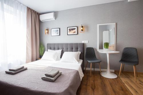 Petrovskoye Apartment | Studio with City View - Hrekivska str. 5-1