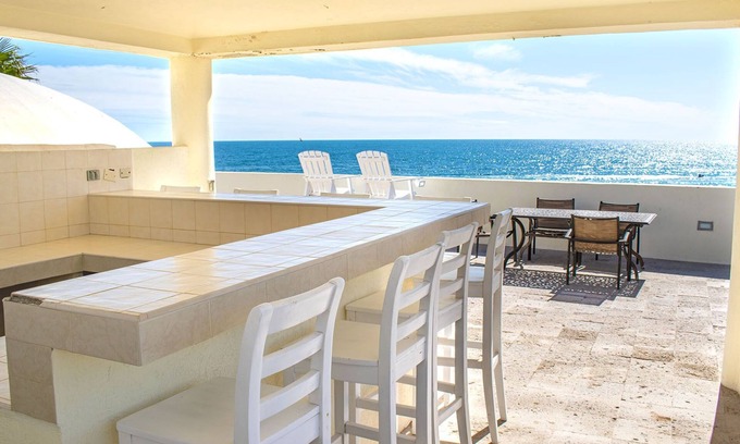 Sandy Beach Villa | Stunning 3 Bedroom Beach Villa on Sandy Beach Las Palmas Beachfront Resort V-05